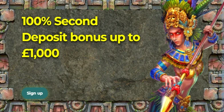 Aztec Paradise Casino weekly reload bonus